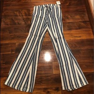 Free People boot cut indigo flare pant